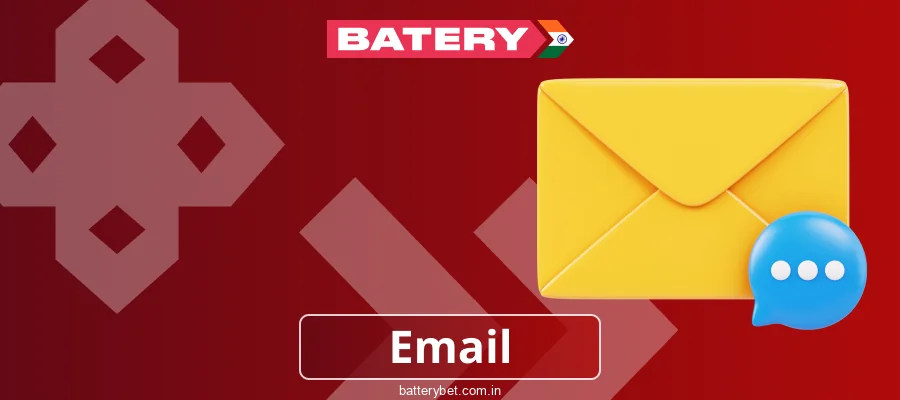 Batery Bet India Email Support