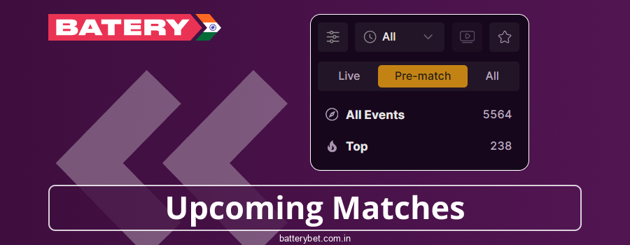 Pre-Match in Batery Bet India
