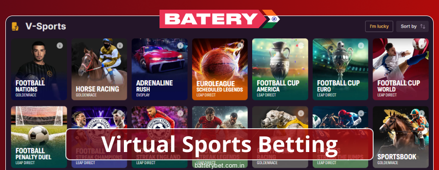Virtual Betting for Indian Players Batery Bet